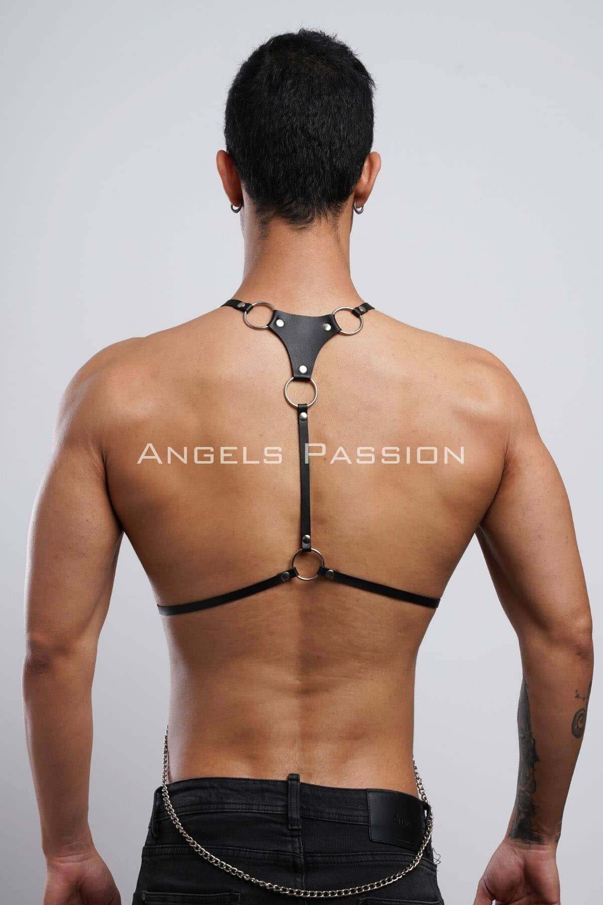 Shoulder Harness - Sexy Leather Harness for Roleplay & Underwear - Great Gift for Festivals