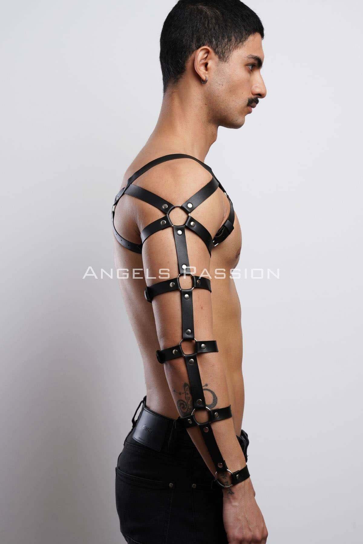 Sexy Full Body Cockstraps Harness - Chest Harness for BDSM & Fetish Play for Adult Fun